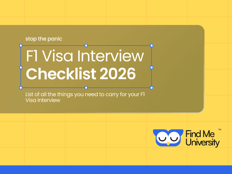 What do I need to carry for F1 Visa Interview? 2026 Spring and Fall Updated